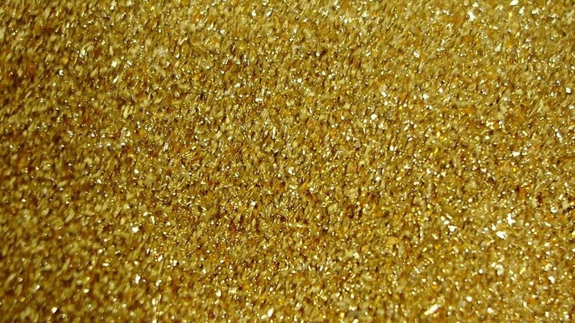 Radiant Gleam of Gold Glitter