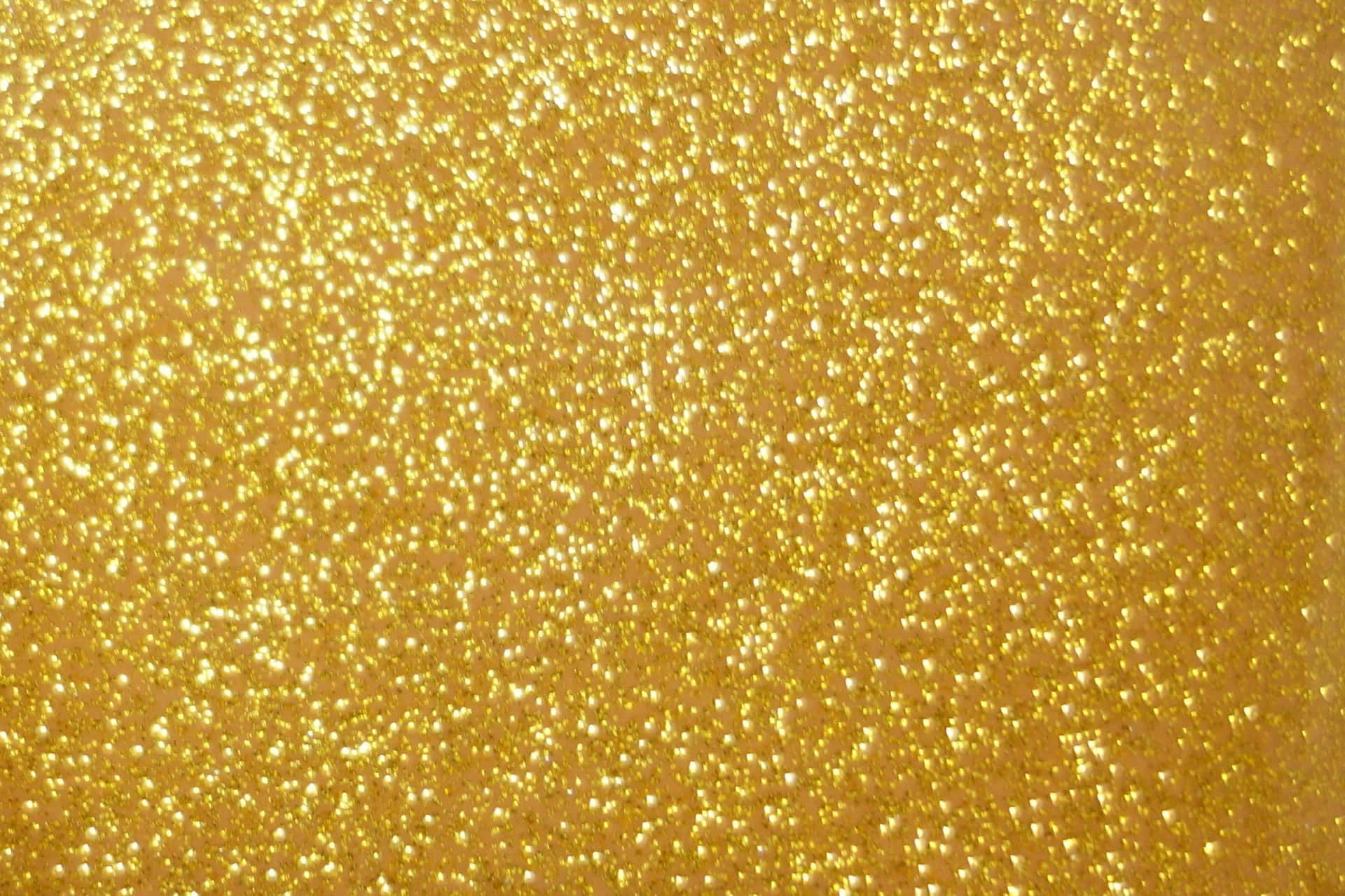 Crystalizing Gold Glitter Picture