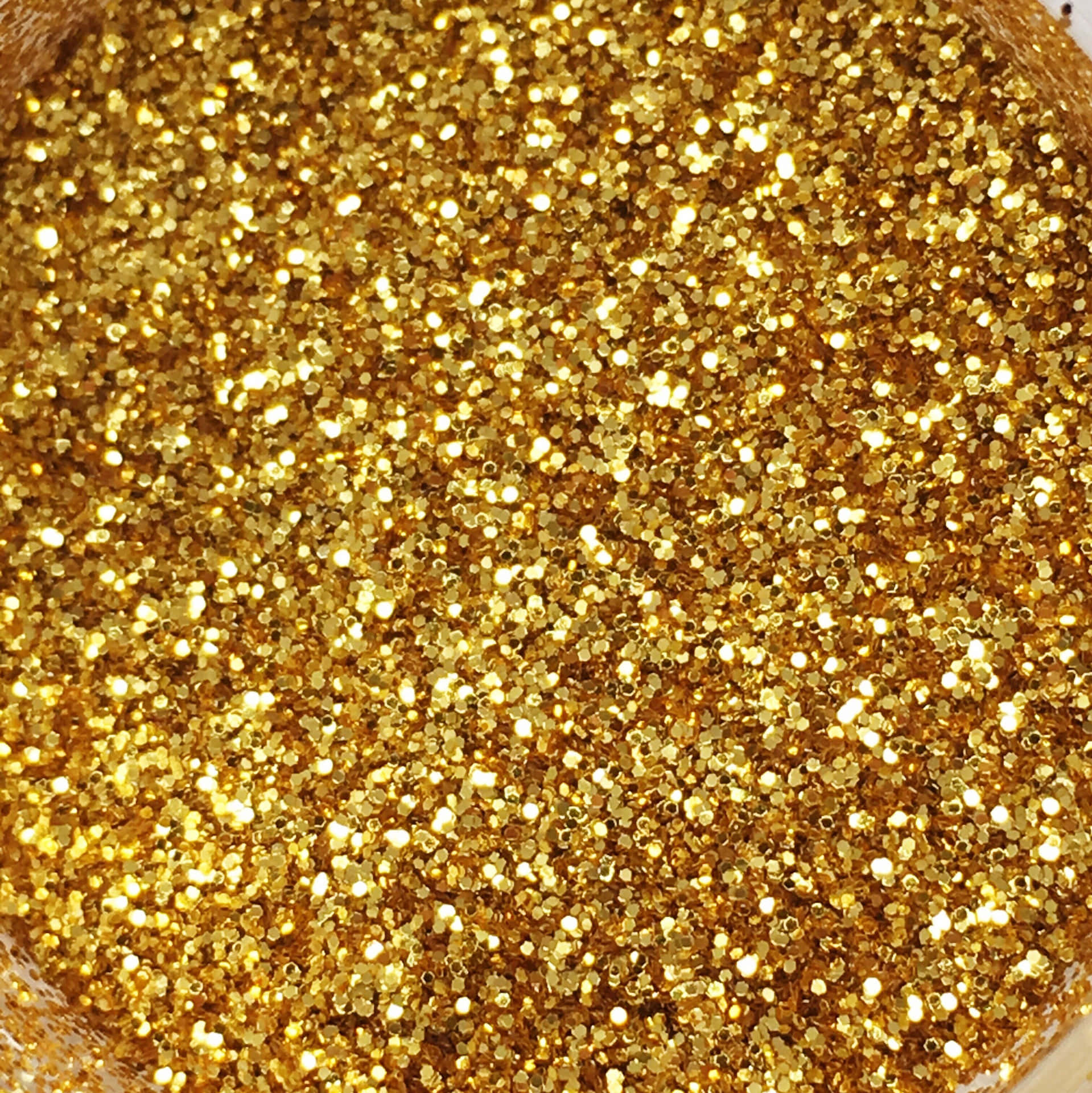 Gold Glitter Beads Picture