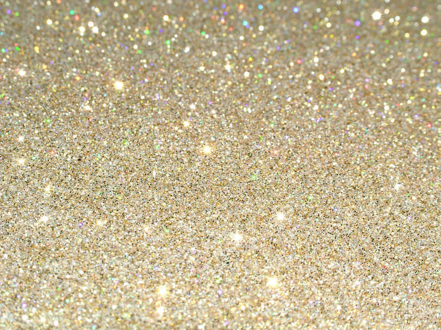 Light Gold Glitter Picture