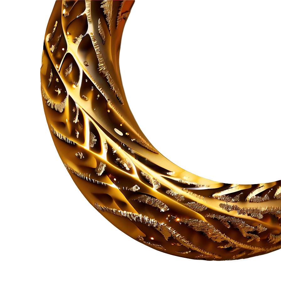 Download Gold Glitter Spiral Png 05232024 | Wallpapers.com