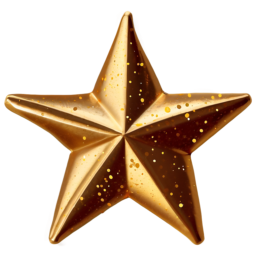 Download Gold Glitter Star Png Xfi | Wallpapers.com