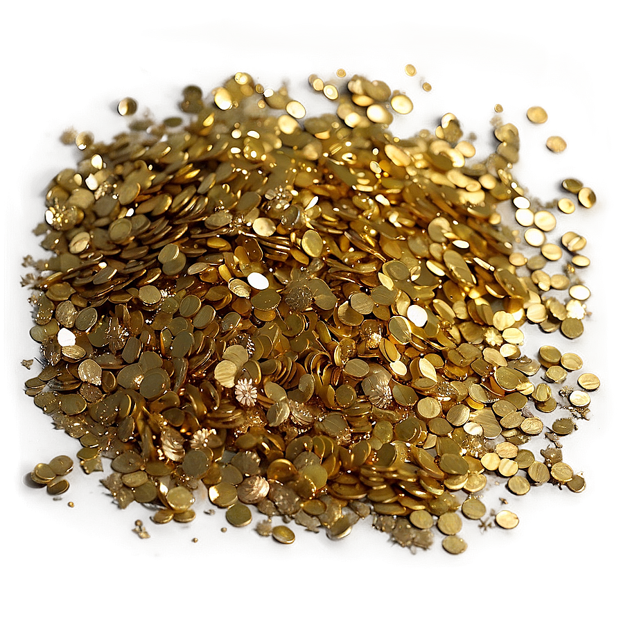 Gold Glitter Texture Png 05032024 PNG