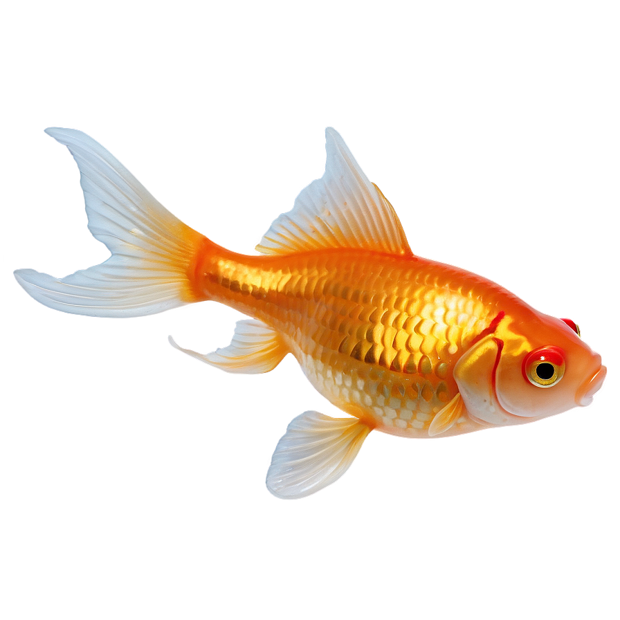 Download Gold Goldfish Png Kbd13 | Wallpapers.com