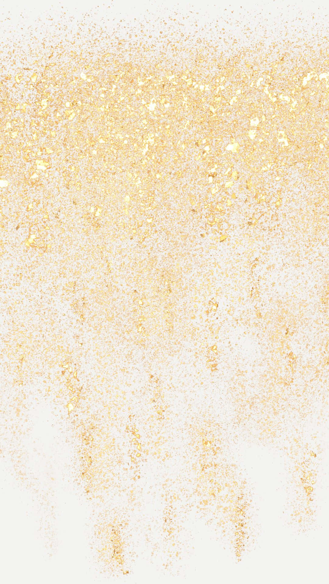 Skinnende guld iPhone maling splatter Wallpaper