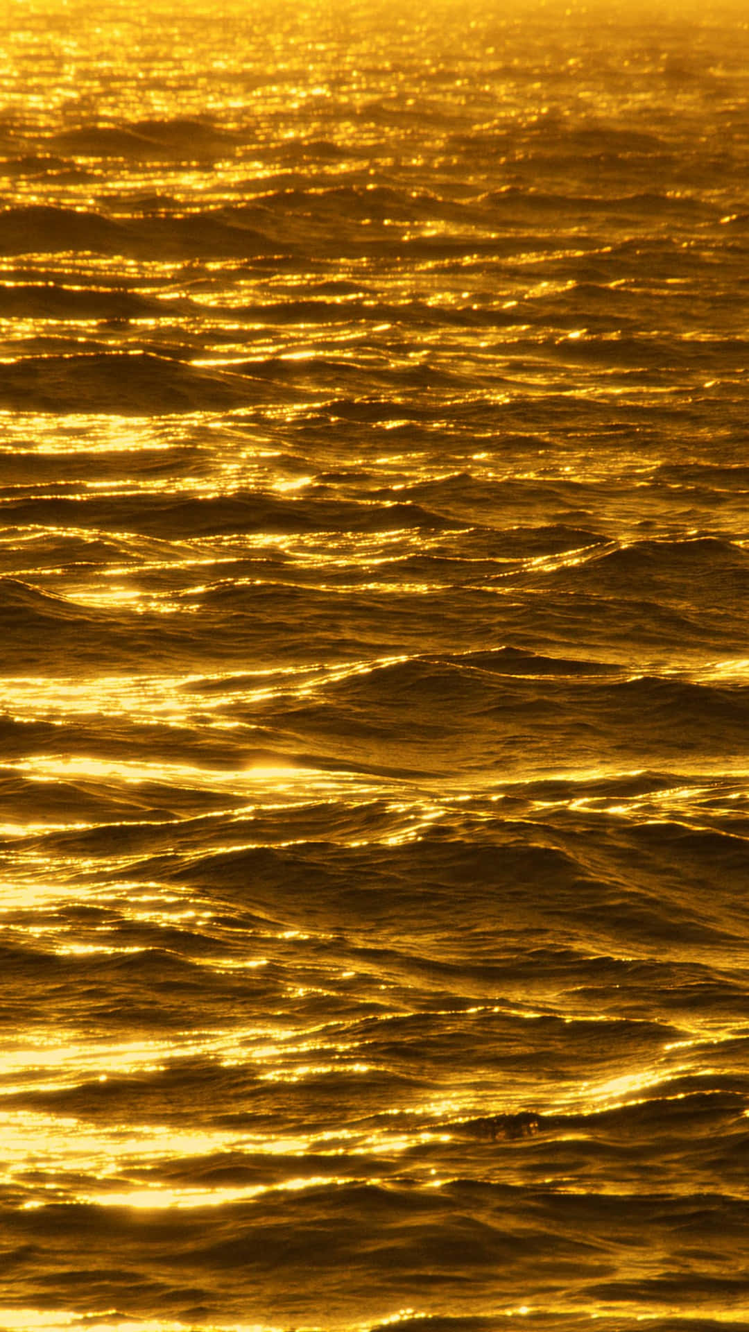 Guldiphone Havsvatten Solljus Wallpaper