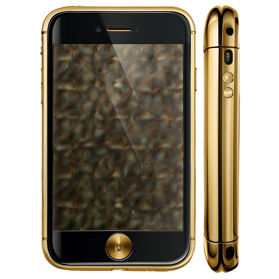 Gold Iphone Luxury Edition Png 82 PNG