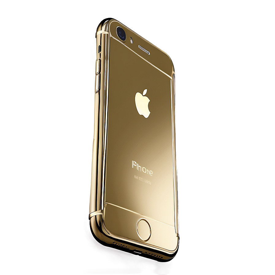 Gold Iphone Luxury Edition Png Rcn41 PNG