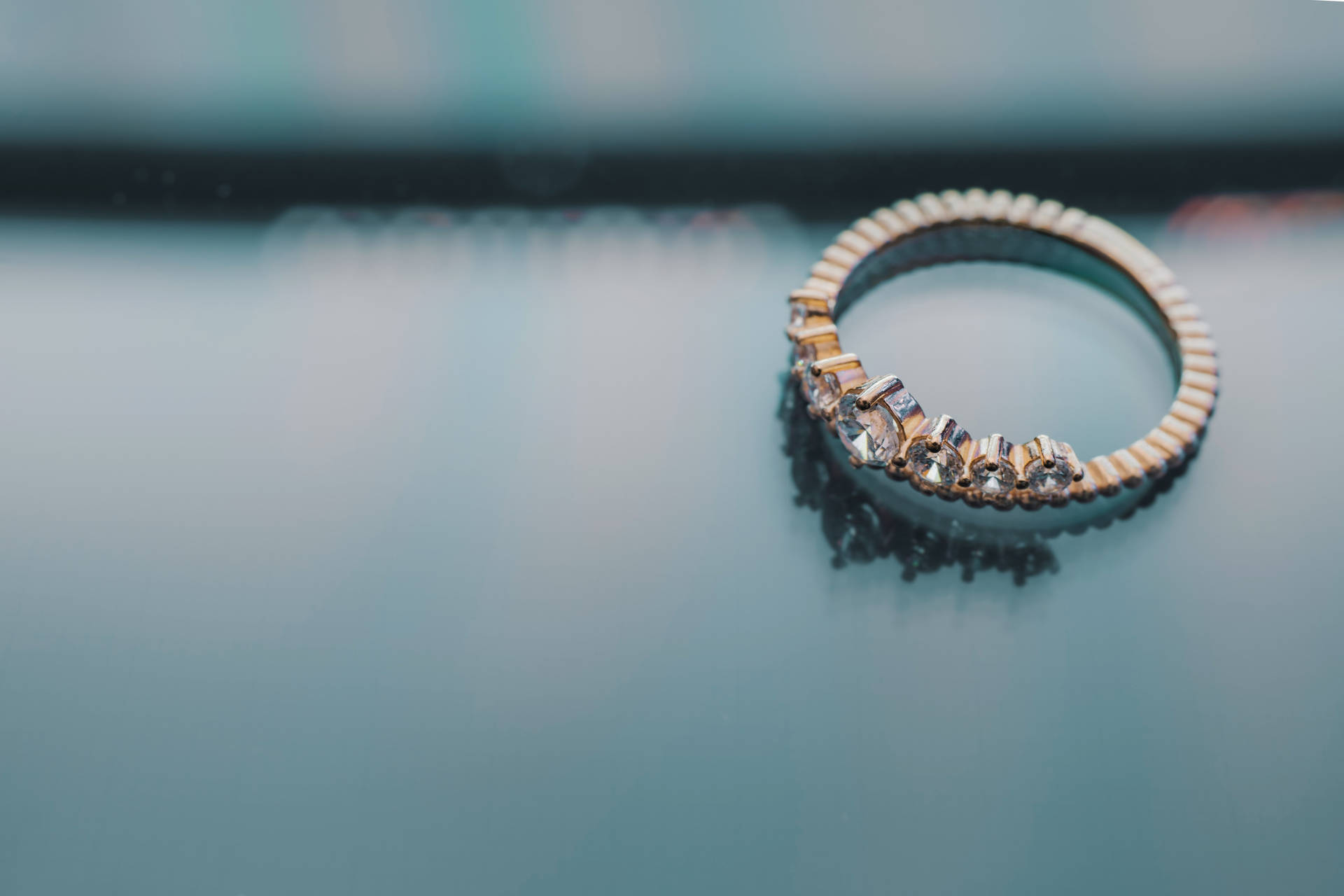 Gold Jewellery Engagement Ring Wallpaper