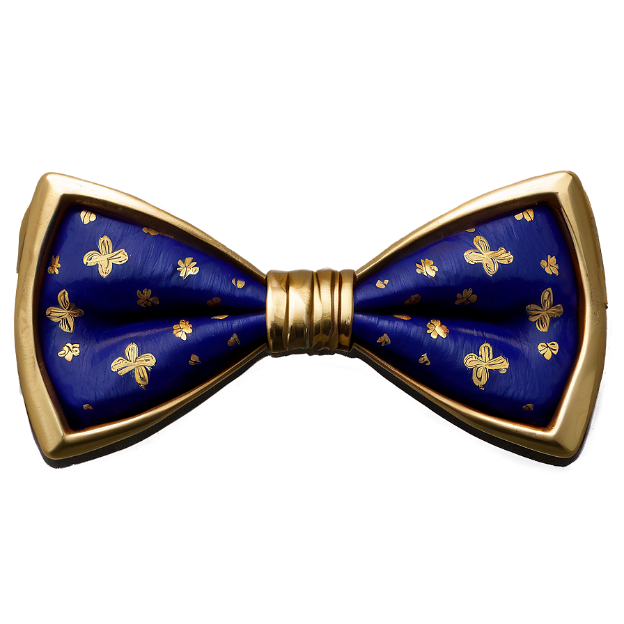 Gold Luxury Bow Tie Png Hll PNG