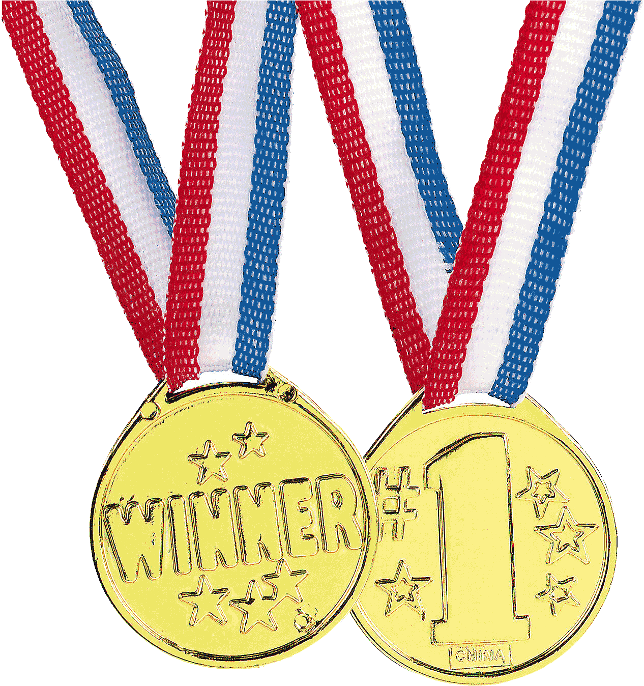Gold Medals Winner Number One PNG