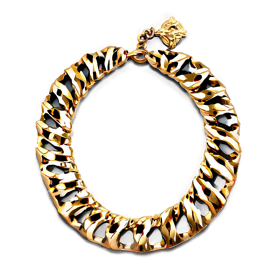 Gold Necklace B PNG