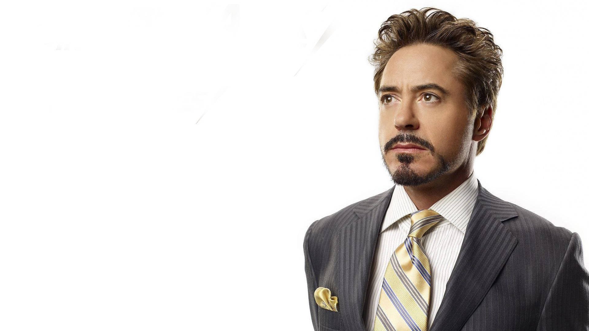 Gold Necktie Robert Downey Jr.