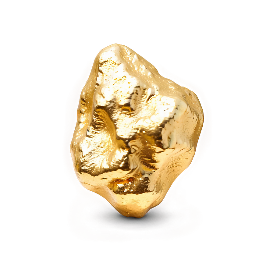 Gold Nugget Glimmer Png 06132024 PNG