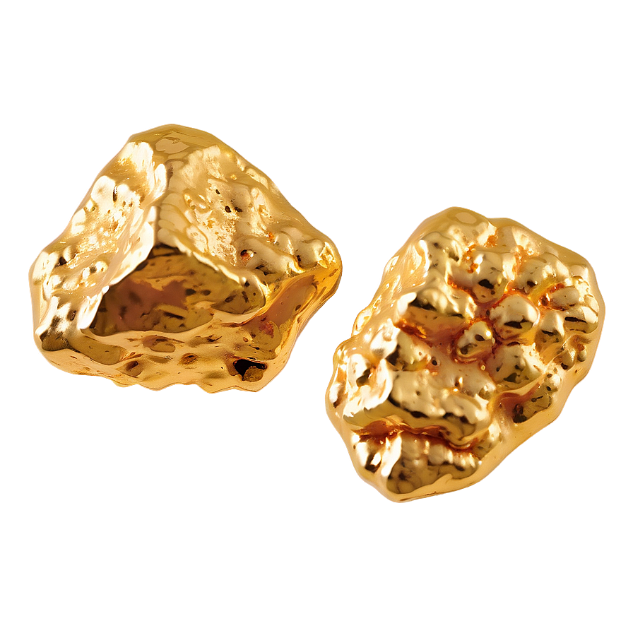 Gold Nugget Illustration Png Agj80 PNG