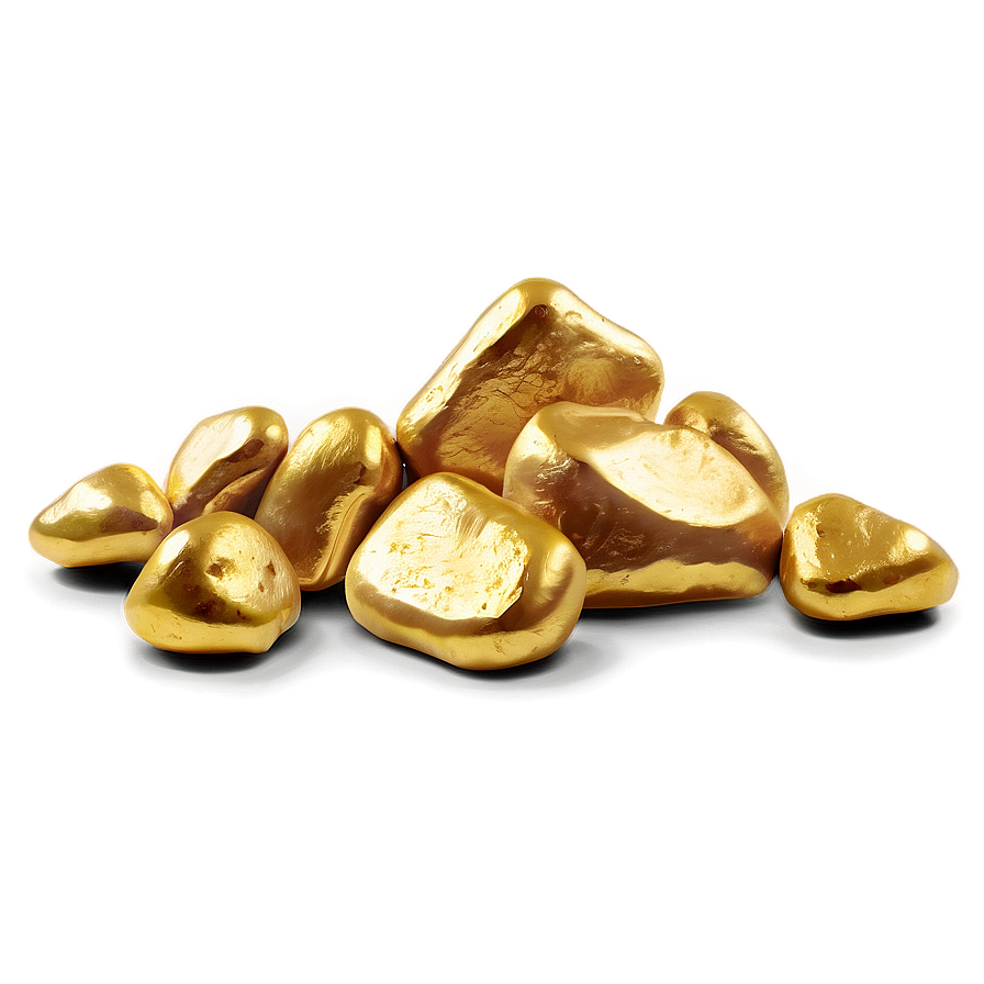 Gold Nugget Rush Png 06132024 PNG