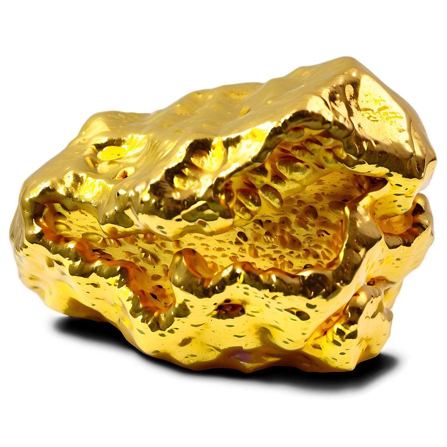 Gold Nugget Specimen Png 90 PNG