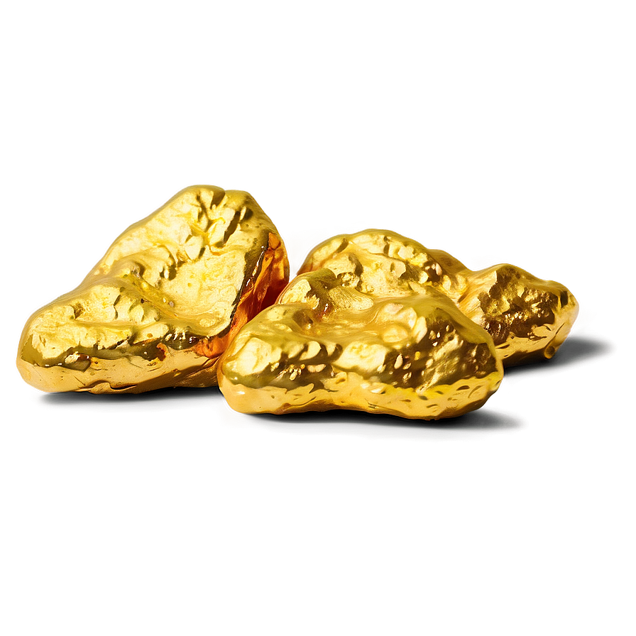 Gold Nugget Wealth Png Thp74 PNG