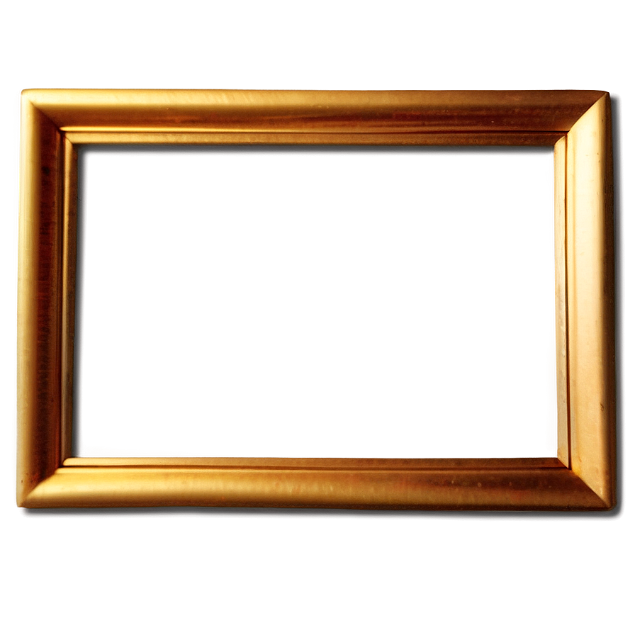 Gold Photo Frame Png 36 PNG