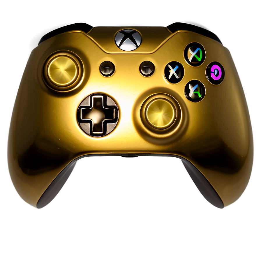 Gold Plated Xbox Controller Png Wnv PNG