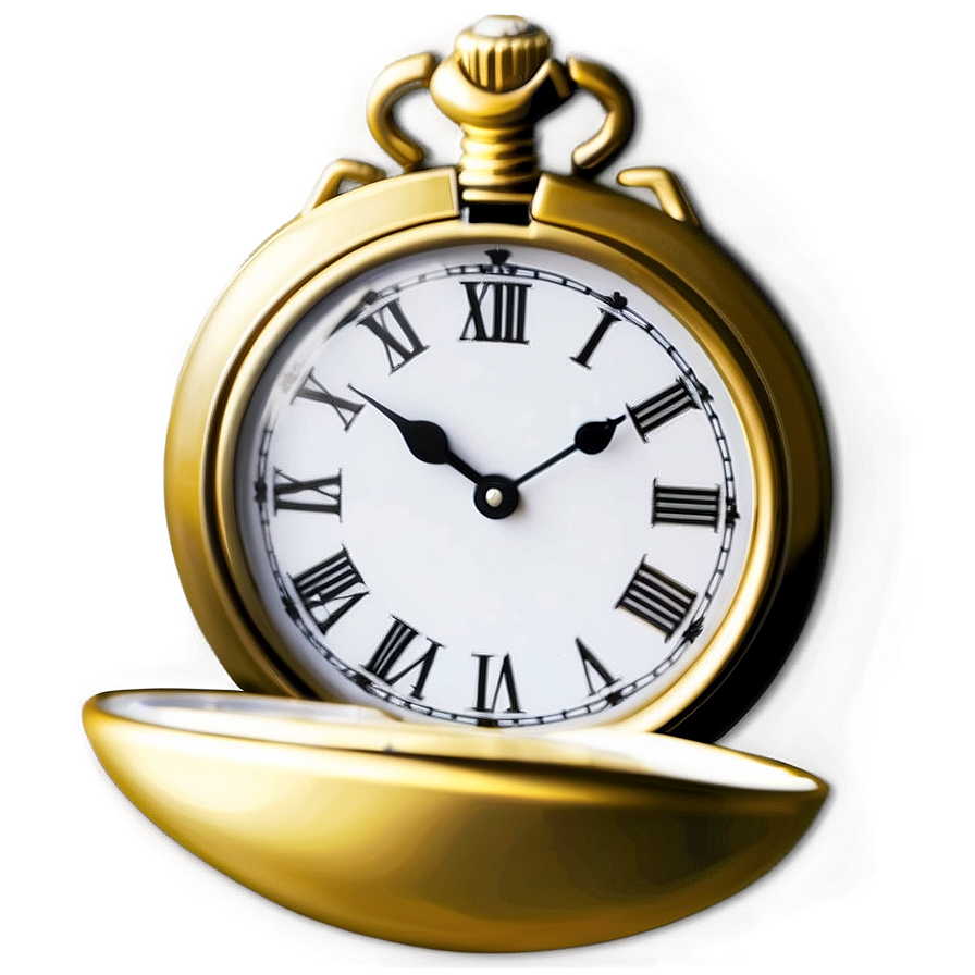 Gold Pocket Watch Png 48 PNG