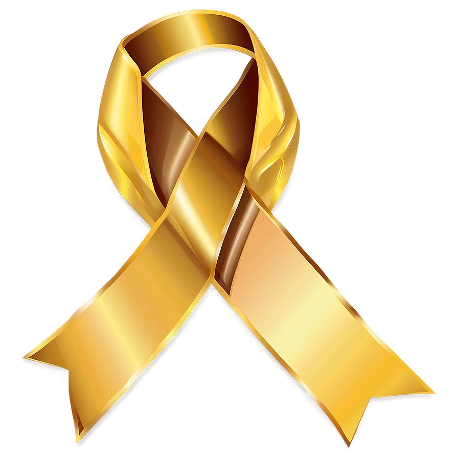 Gold Ribbon Award Png Cyx PNG