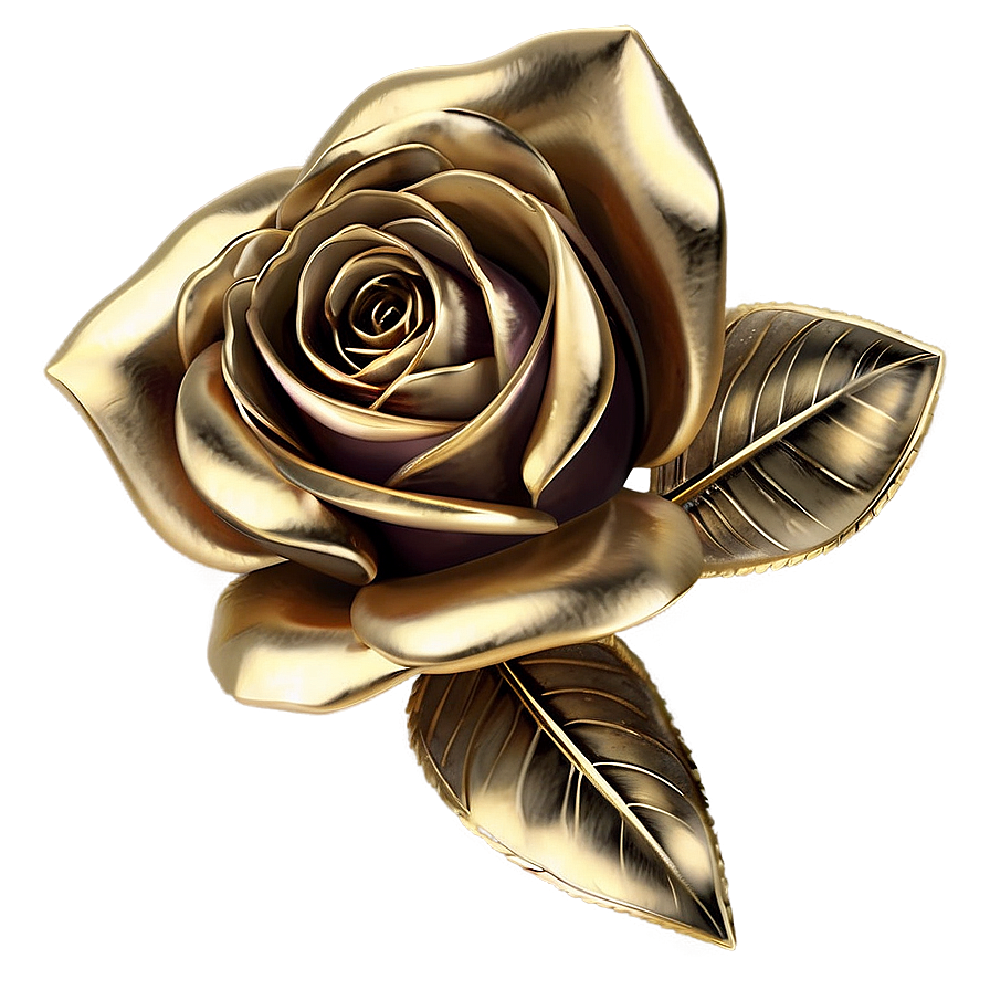 Gold Rose Petals Png Dcl PNG