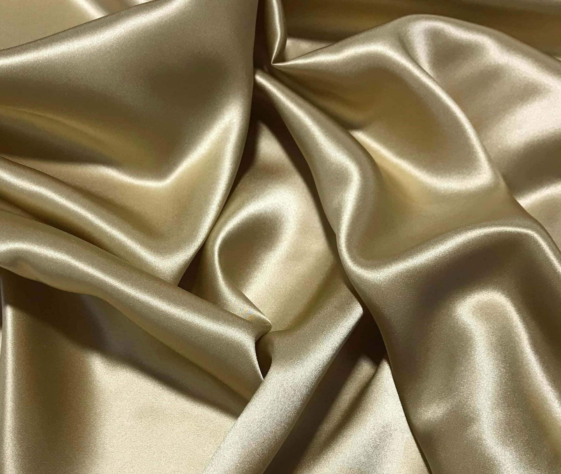 Elegant Gold Silk Wallpaper