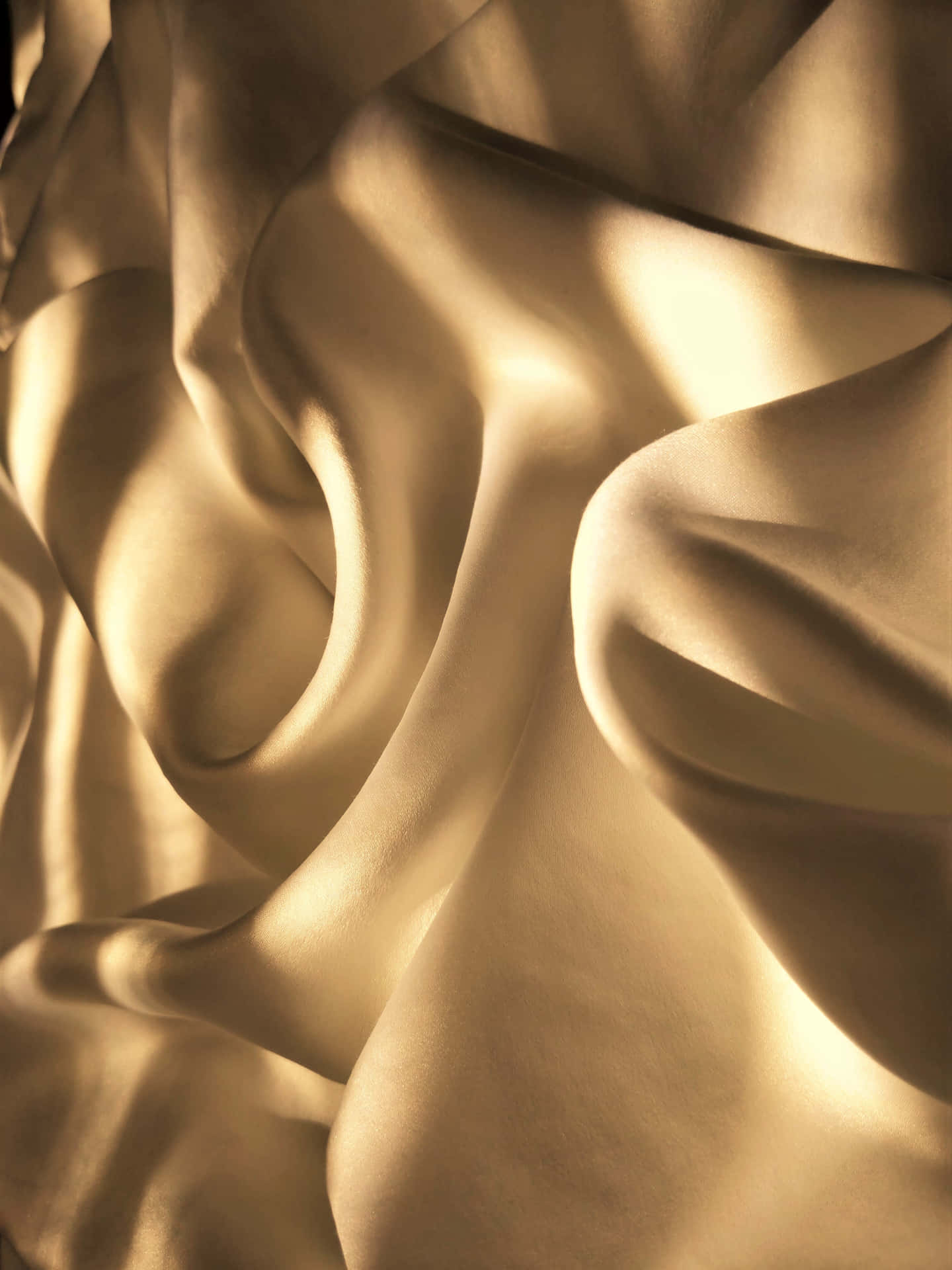 "Gold Silk Luxury Texture" Wallpaper