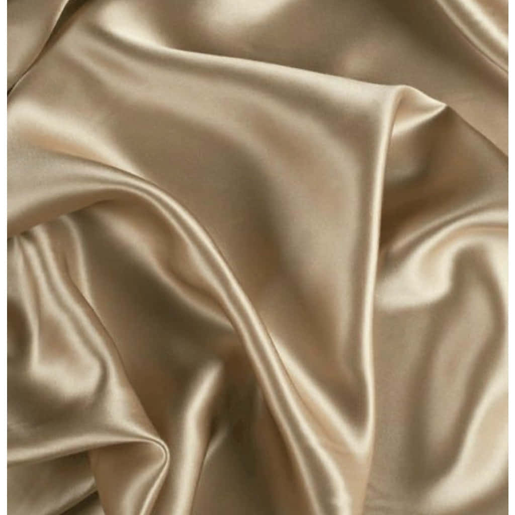 Luxurious Gold Silk Fabric Wallpaper