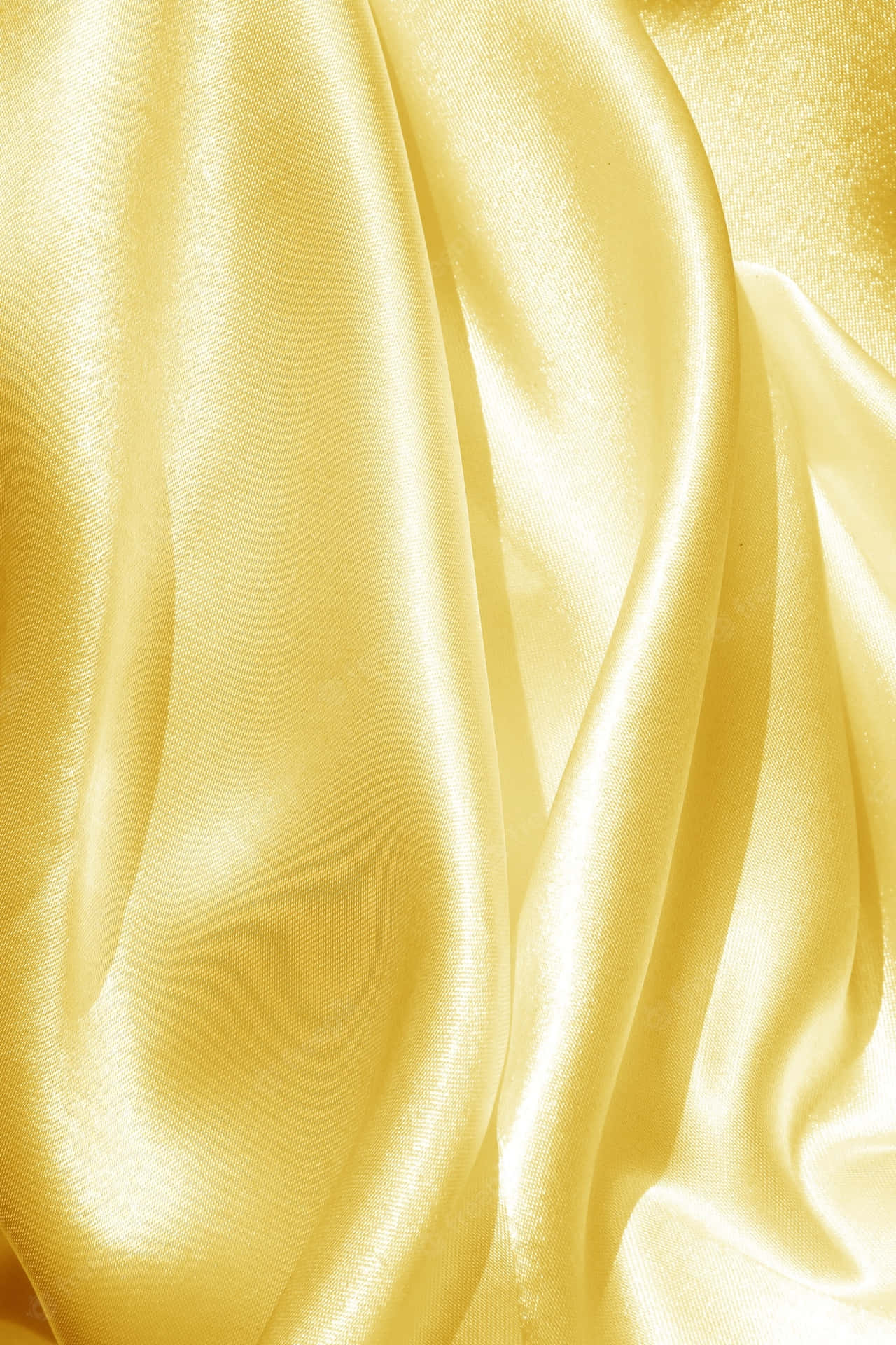 Let The Light Shine Through - Gold Silk Wallpaper
