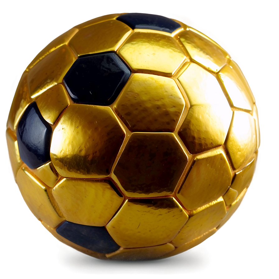 Gold Soccer Ball Png Mmc68 PNG