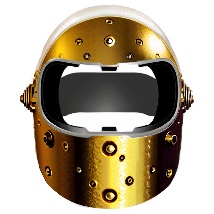 Gold Space Helmet Png Oih PNG