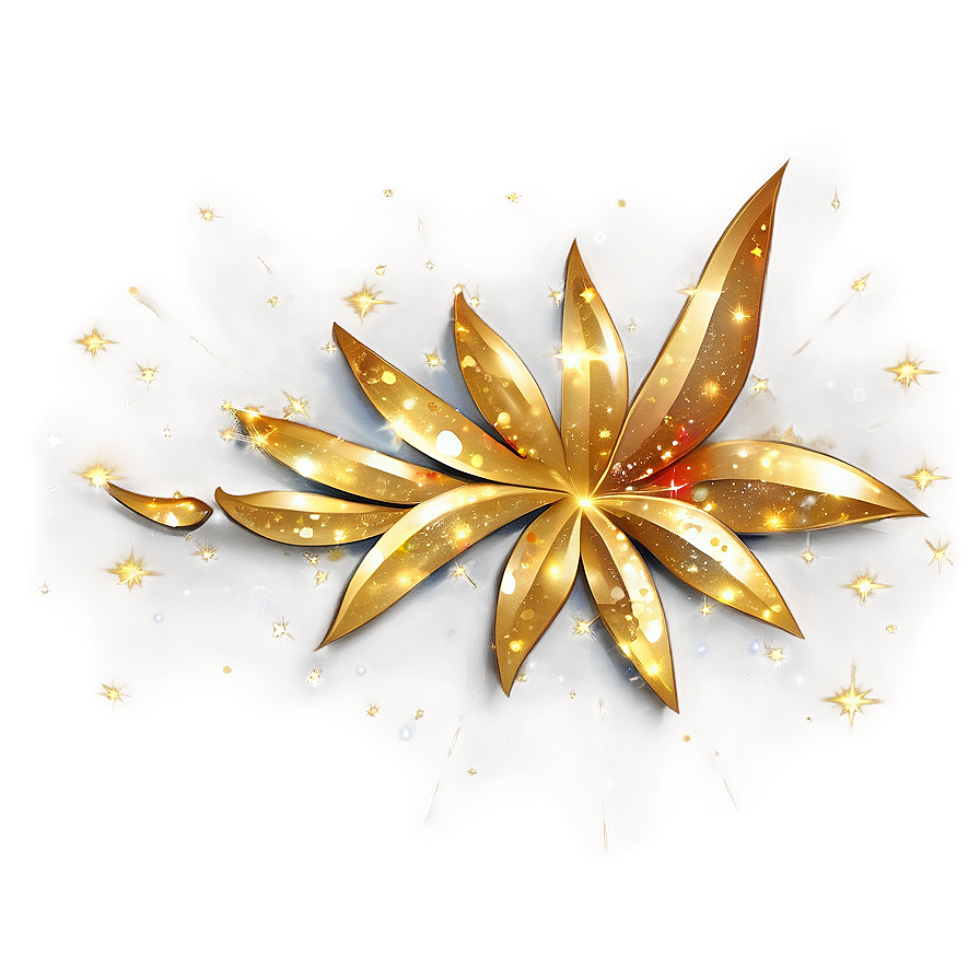 Gold Sparkle A PNG