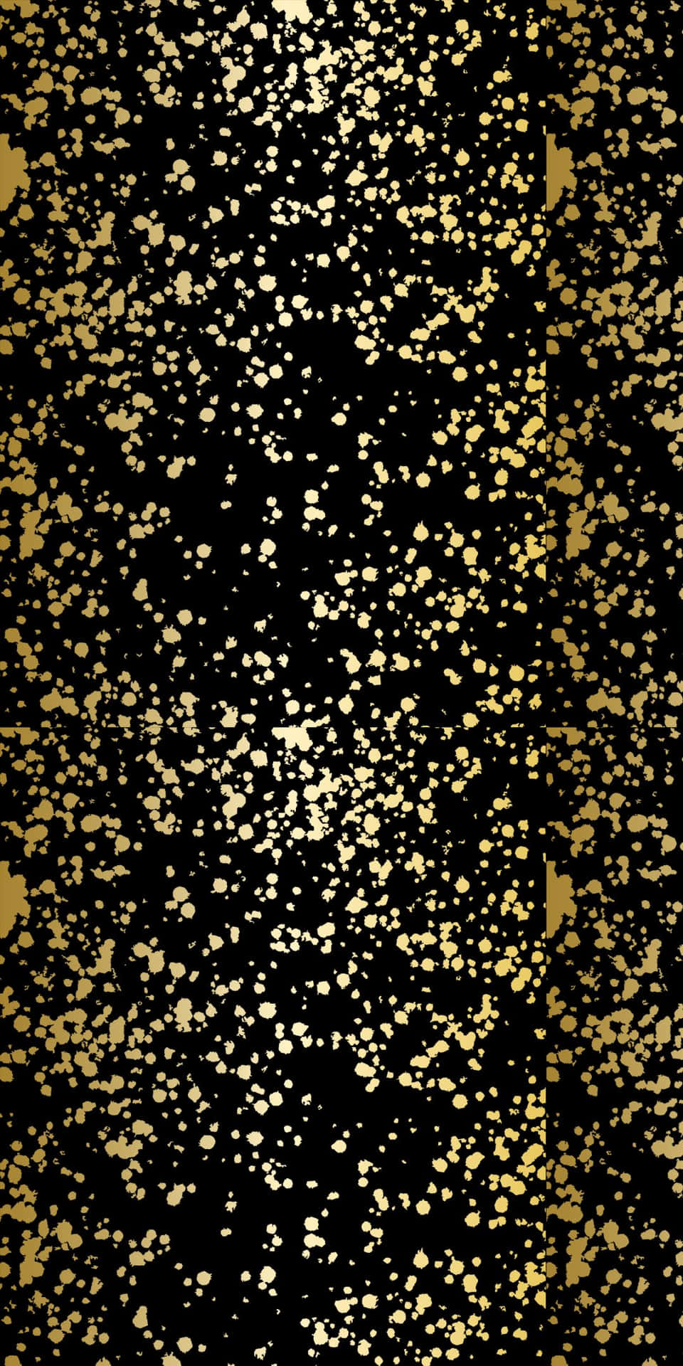 Gold Sparkle Fine Dot Patterns Background