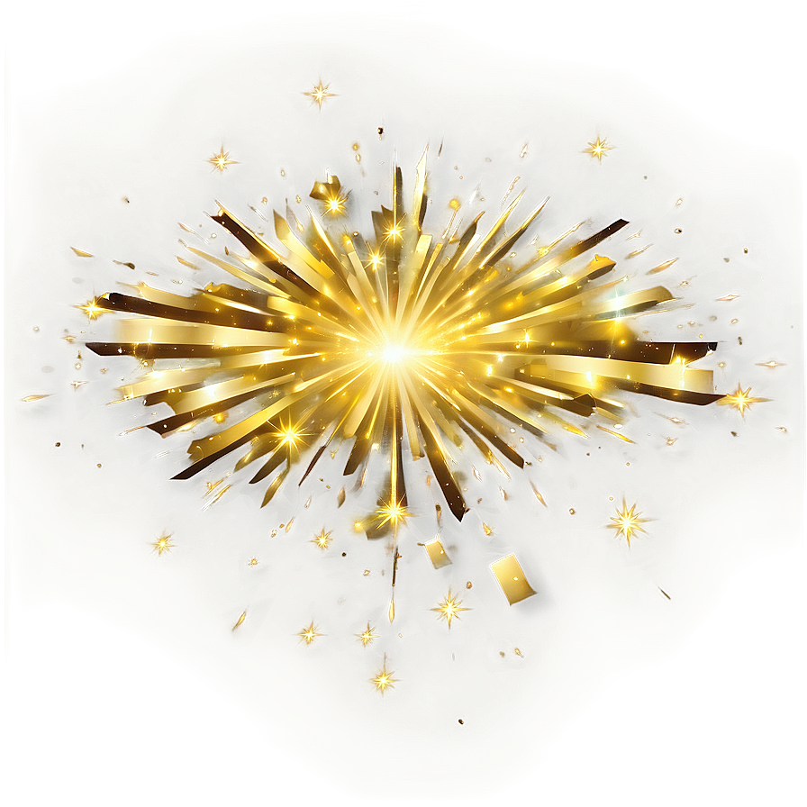 Gold Sparkle C PNG