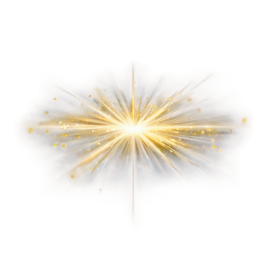 Gold Sparkle Light Rays Png 21 PNG