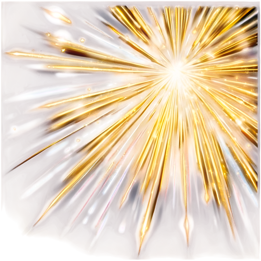 Gold Sparkle Light Rays Png Rje46 PNG