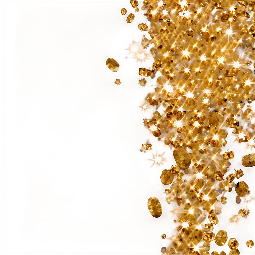 Gold Sparkles A PNG