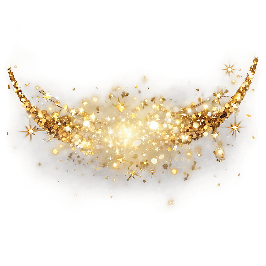 Gold Sparkles B PNG