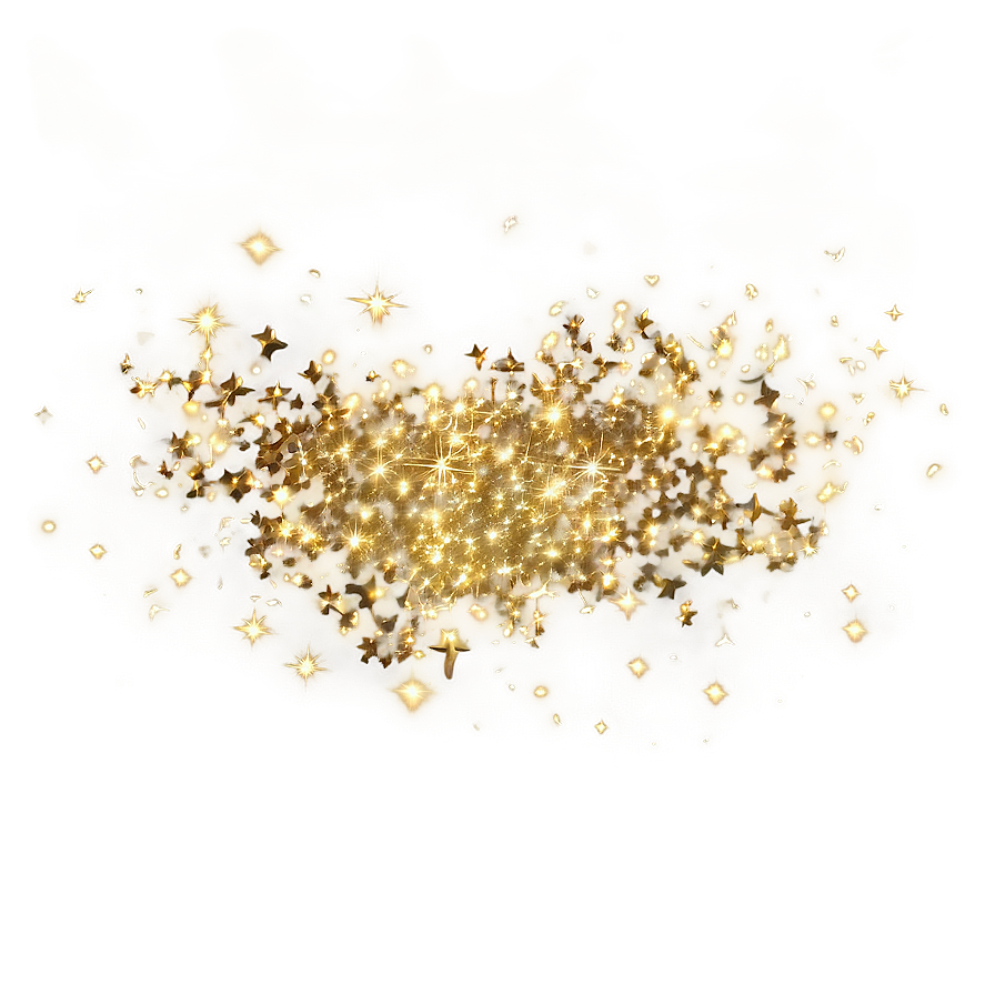 Gold Sparkles Effect Png Kpb PNG