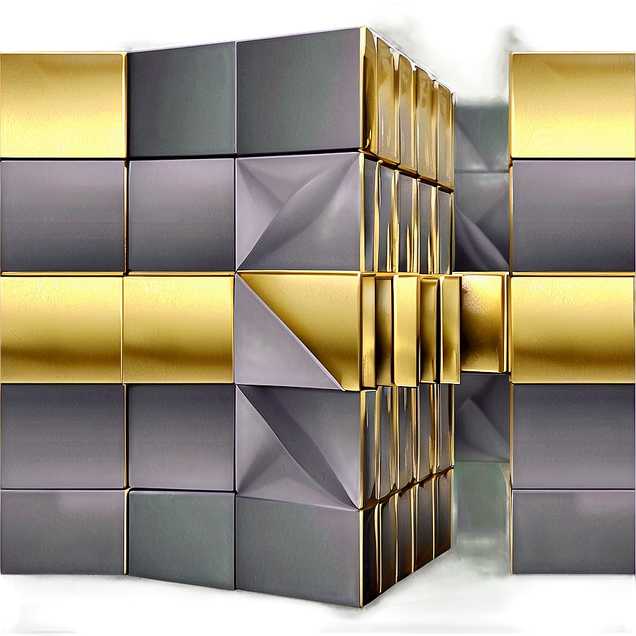 Gold Square For Luxury Branding Png 06272024 PNG