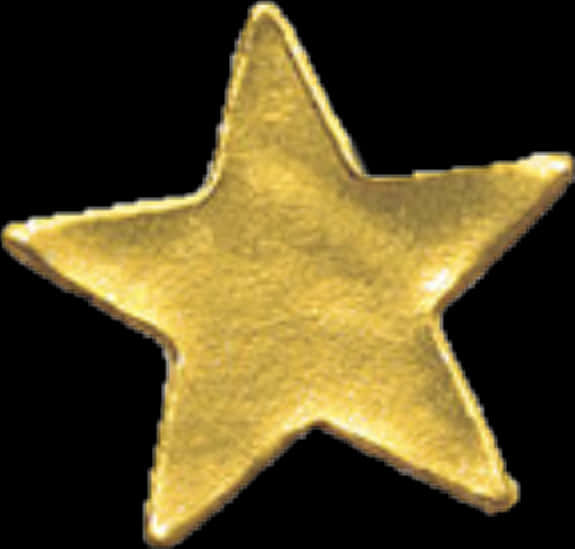 Gold Star Texture PNG