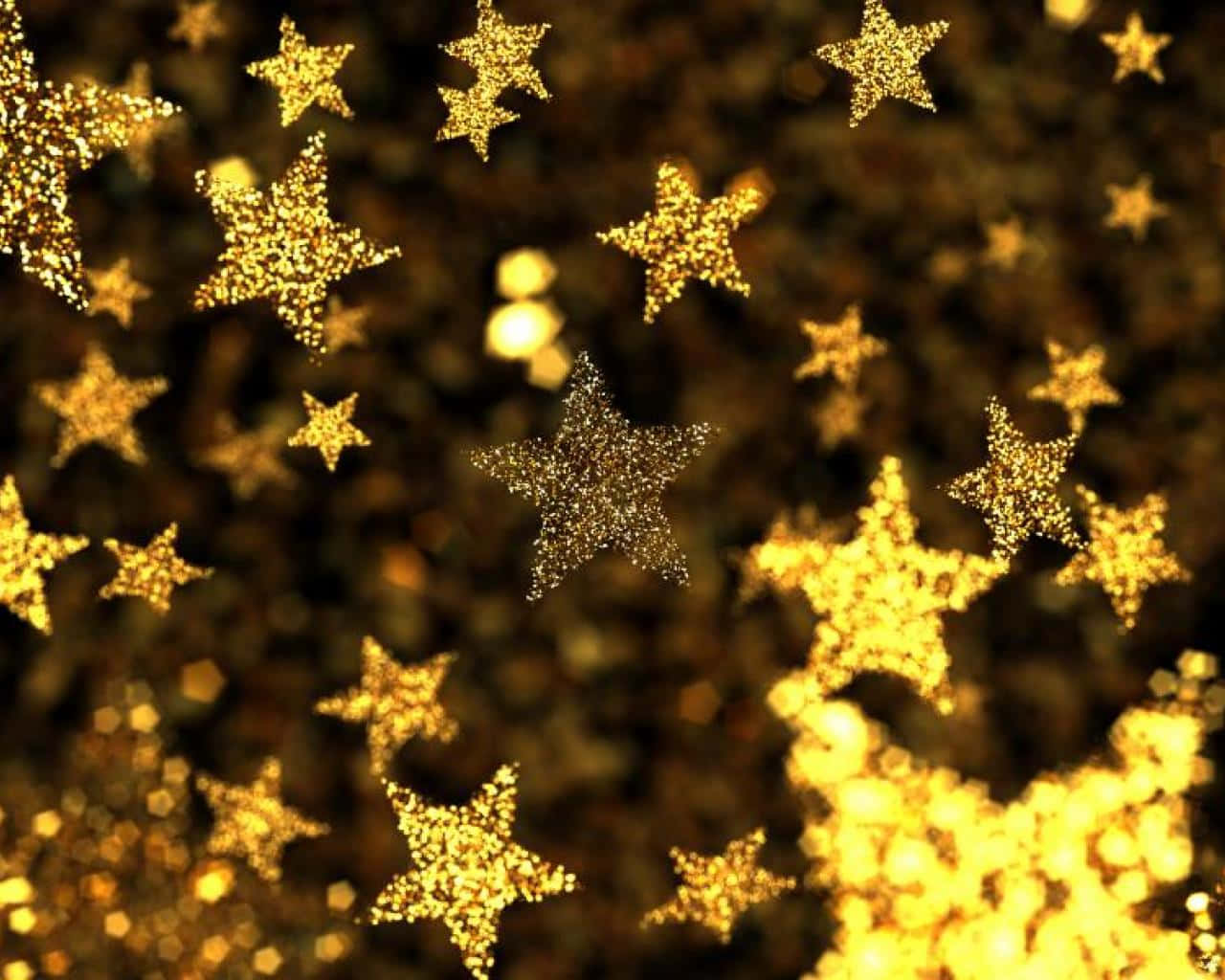 Get your reward with Gold Stars Wallpaper