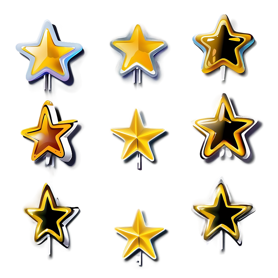 Download Gold Stars For Kids Png 47 | Wallpapers.com