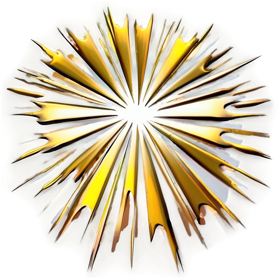 Gold Sunburst Pattern Png Ewy PNG