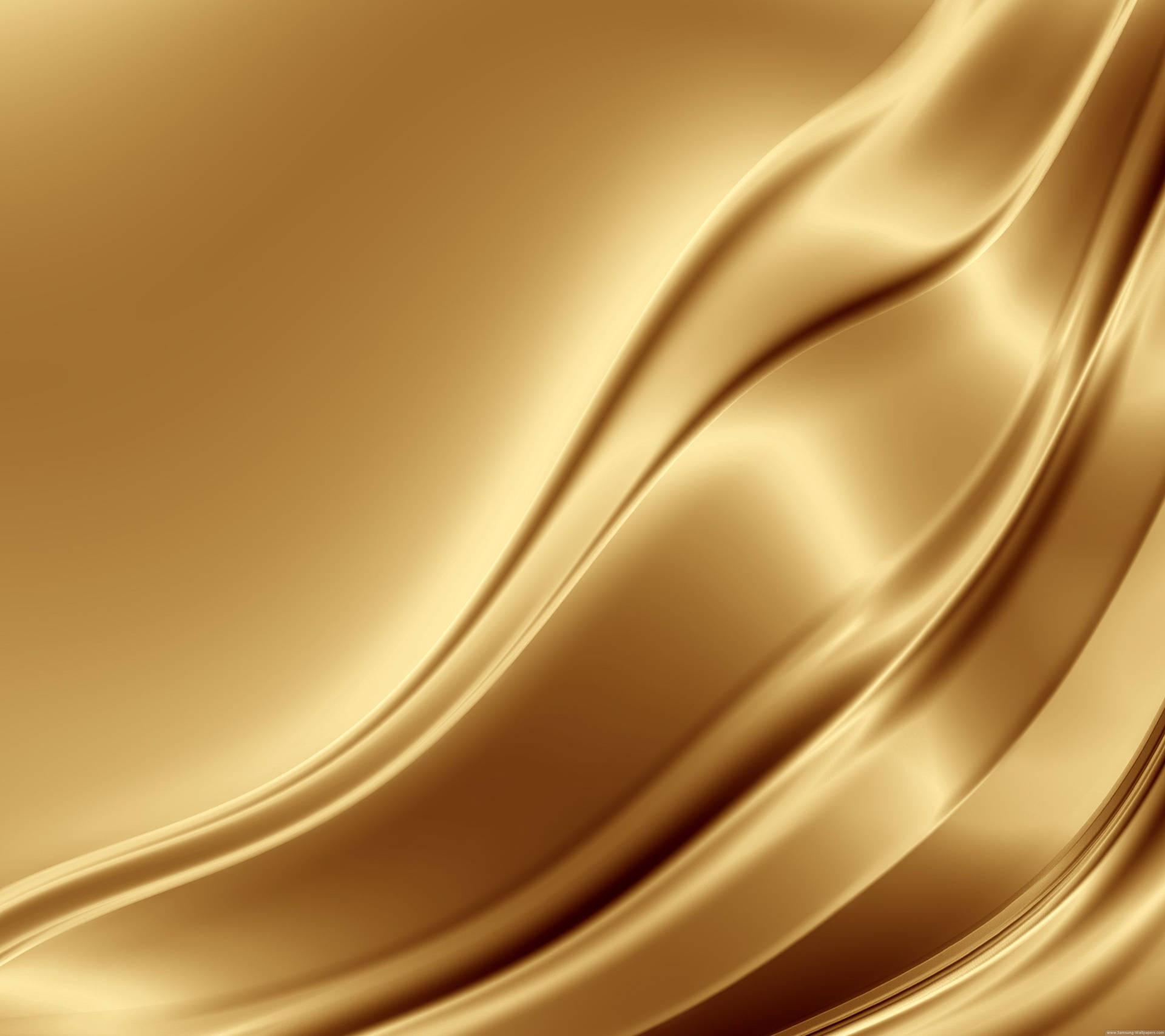 Gleaming Gold Surface Wallpaper