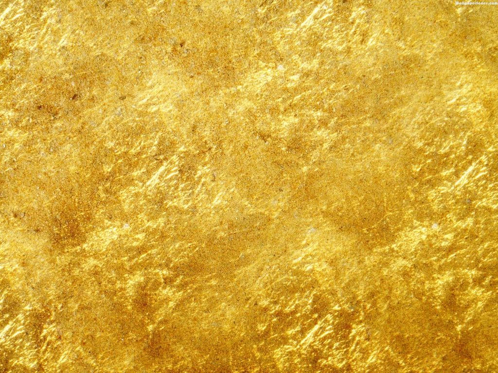 Goldenestrukturierte Glänzende Folie Wallpaper