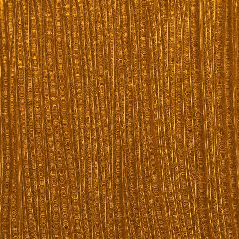 Gold Texture Vertical Stems Wallpaper