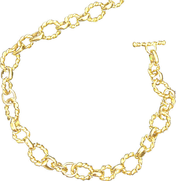 Gold Thug Life Chain.png PNG